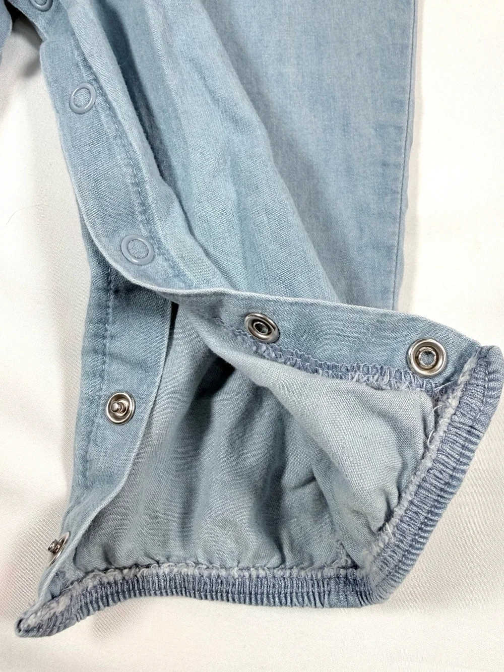 CARTER’S Girls Chambray Ice Cream Cherry Bubble Romper 12M Cottagecore Sweet